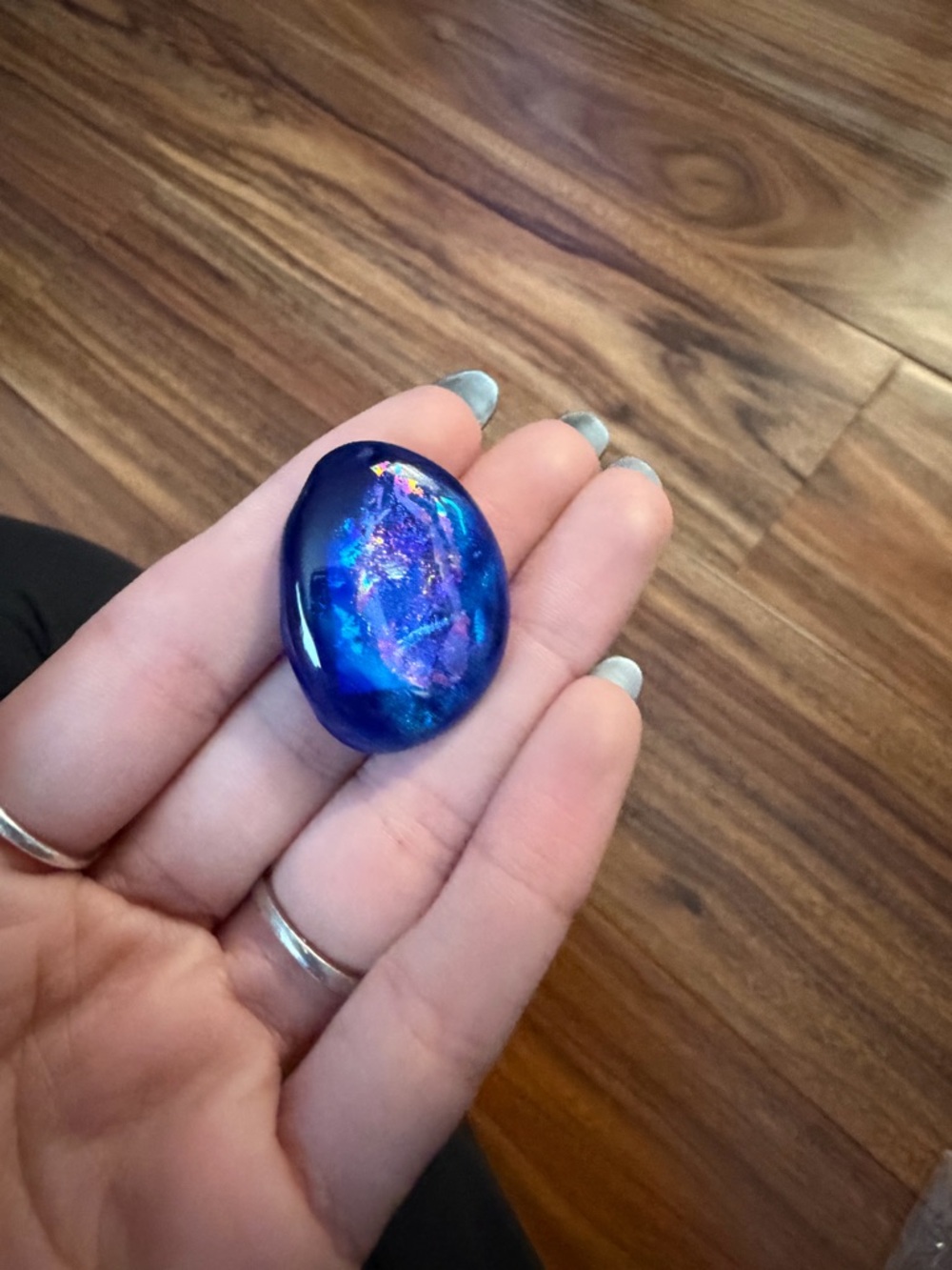 Handheld Dichroic Glass Cabochon Lot